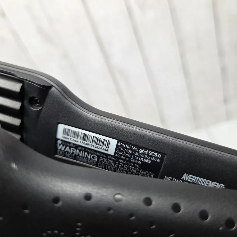 GHD Contour Professional Hair Crimper Black Limited Edition